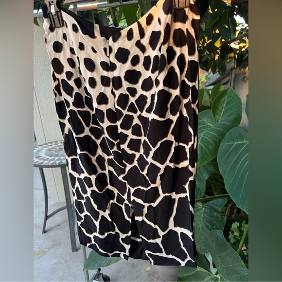 Roberto cavalli y2k vintage giraffe print skirt - Picture 3 of 5
